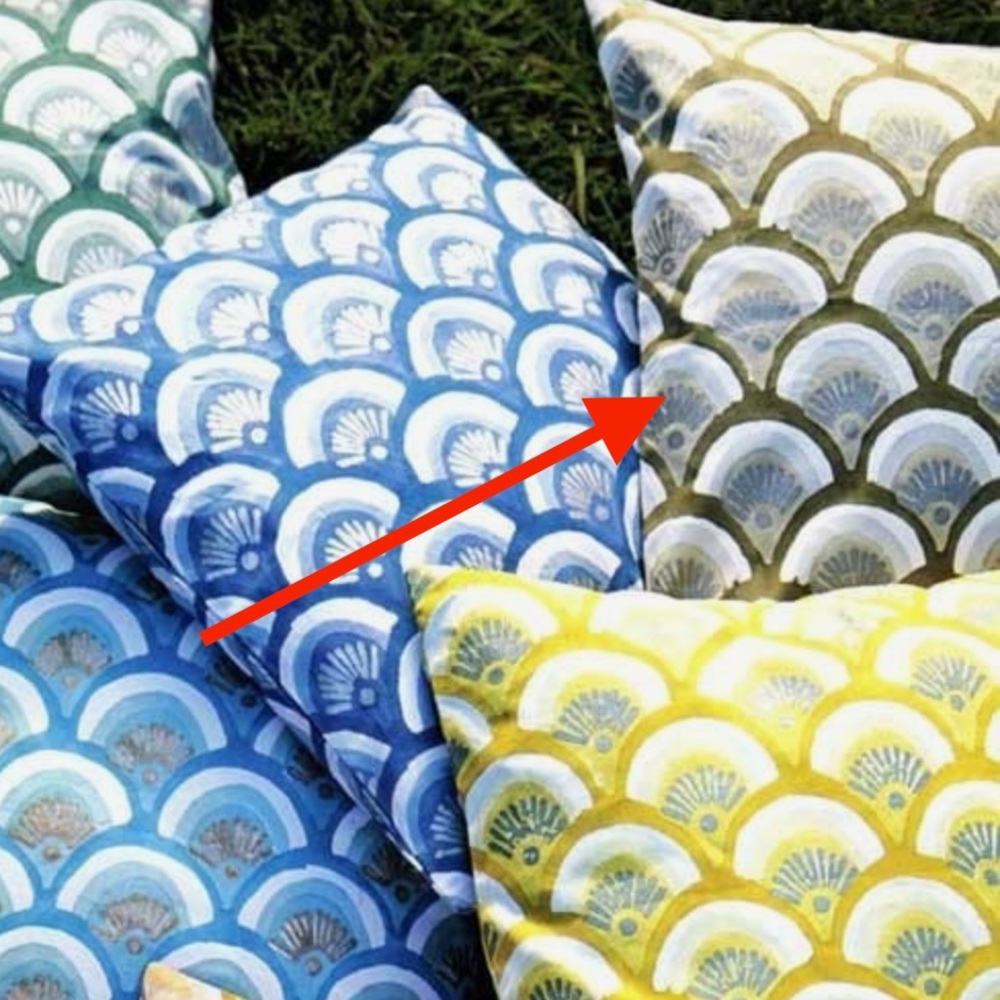 Serena & Lily Kyoto Pillow Covers Set of 3 Retailed $168 each 20”x20” pre-owned.